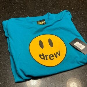 Drew House Mascot Tee Shirt Teal Green Size Small